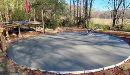 concrete patio design