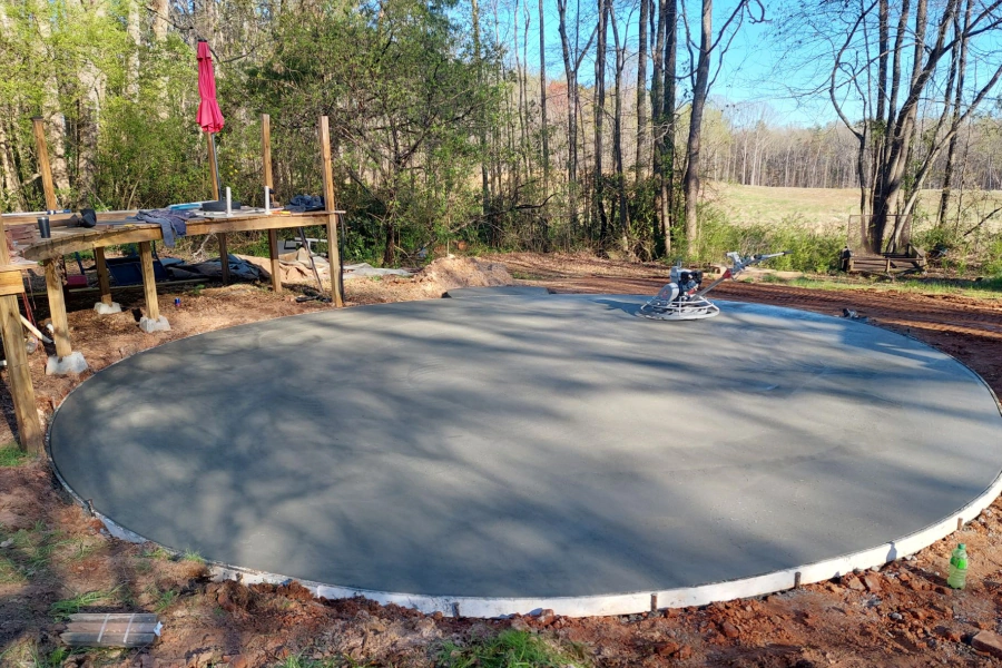 concrete patio design concrete patio design