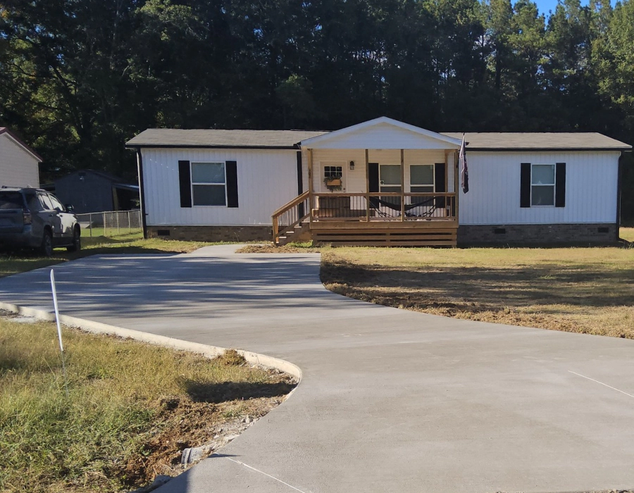 residential concrete installation service